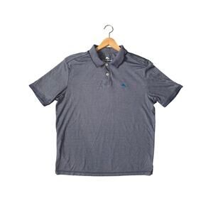 Tommy‎ Bahama Men's L Blue Polo Performance Shirt Supima Cotton Blend